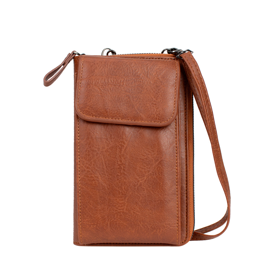 B74 - Porta-Documentos y Celular de Eco-cuero "TREVOR" 0.8L