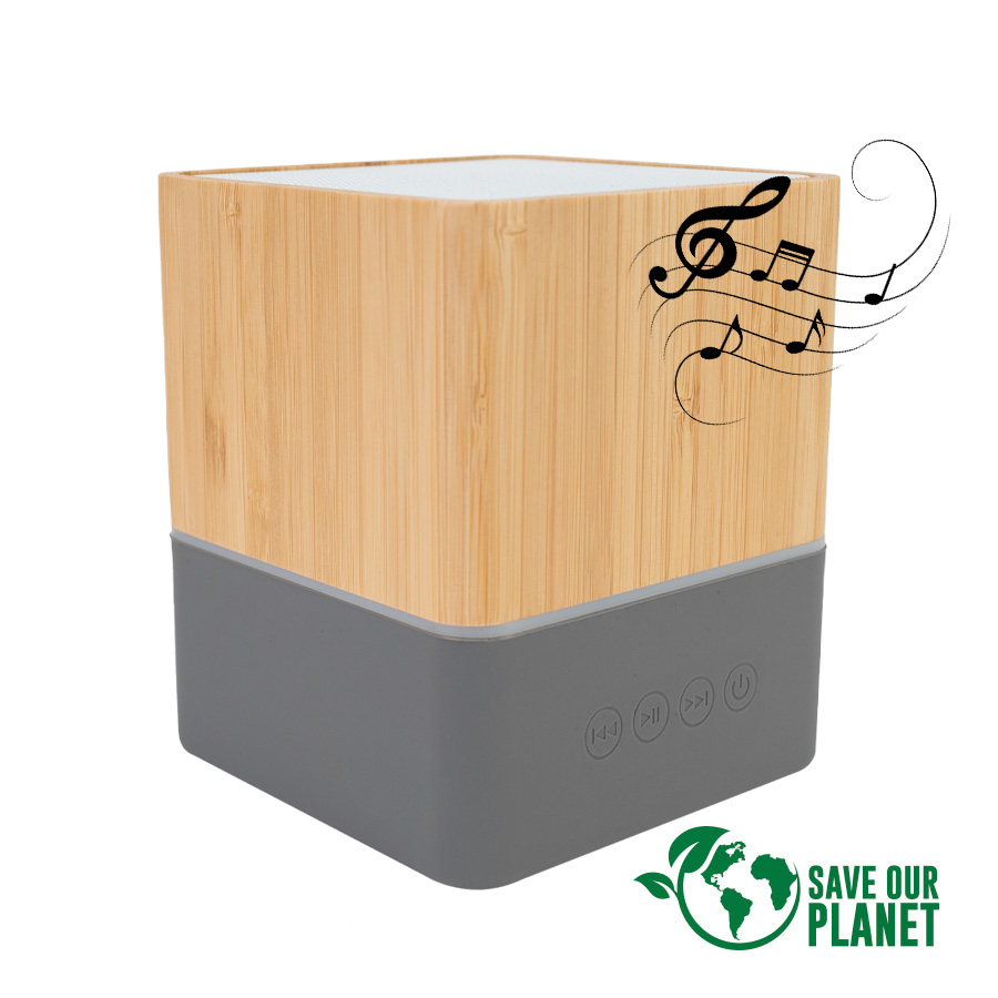 B97 - Parlante Altavoz grande de Bamboo "GREAT"