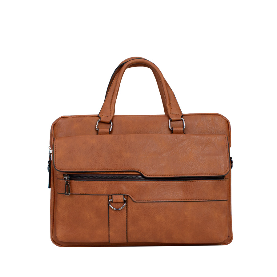 D23 - Maletín ejecutivo porta-notebook de Eco-cuero "BRONSON" 6.5L