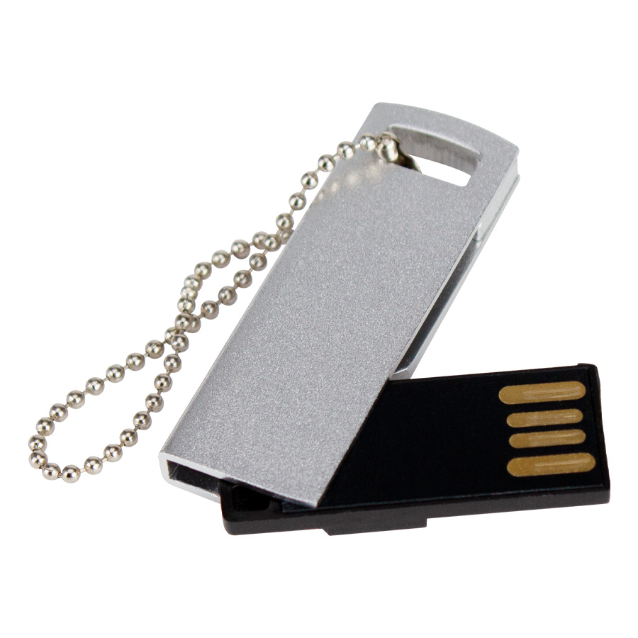 U9 - USB Pendrive giro metálico 16GB